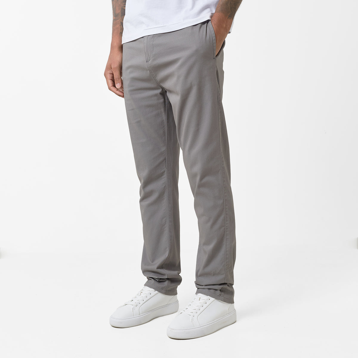 Classic Chino | Dark Grey – Closure London