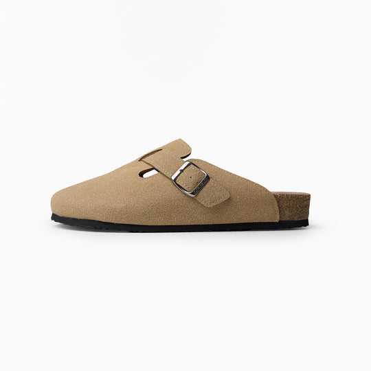 Men's Stone Premium Mule Closure London Front View