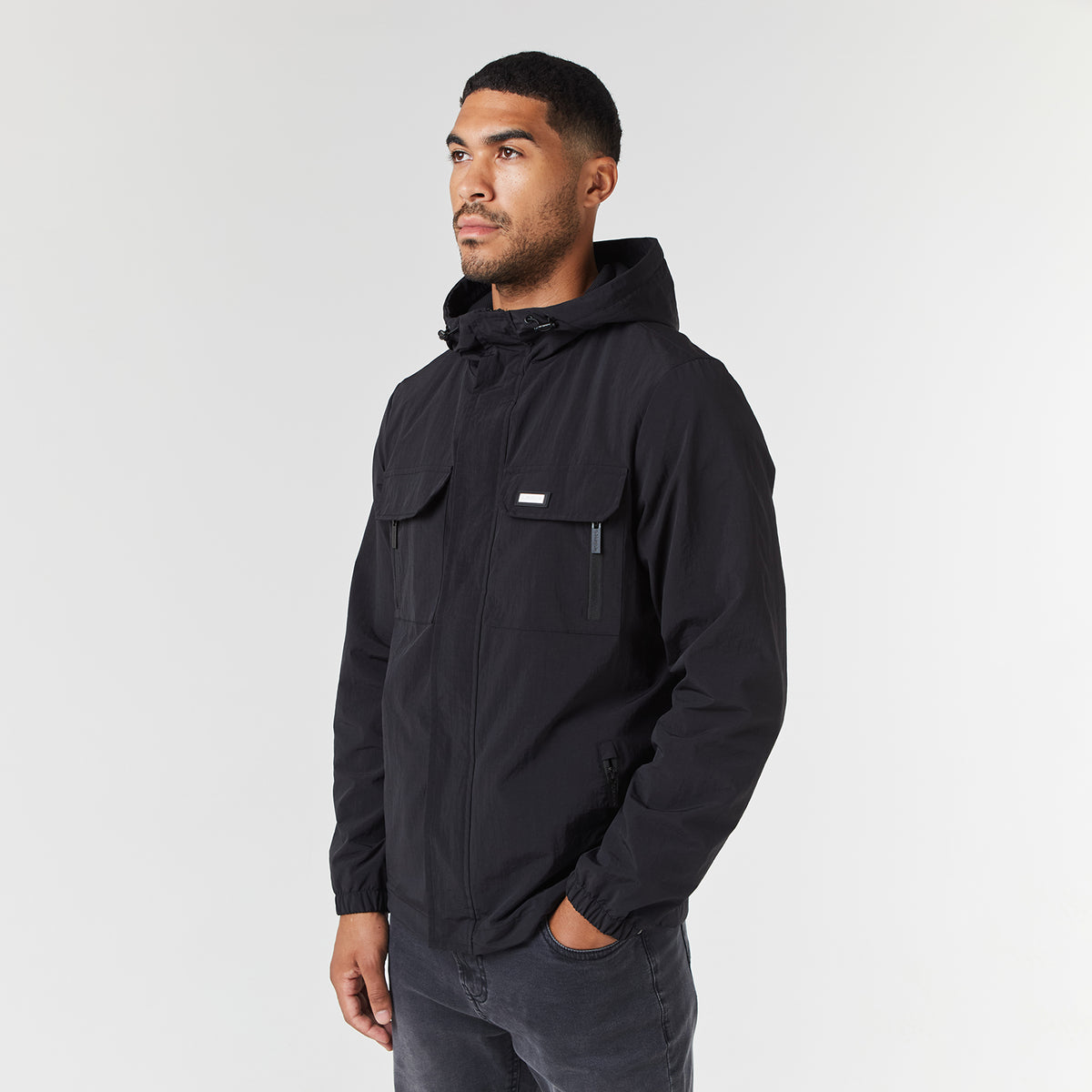ジャケット・アウター UTILITY HOODED JACKET BLACK L Utility Hooded Jacket | UNIQLO US