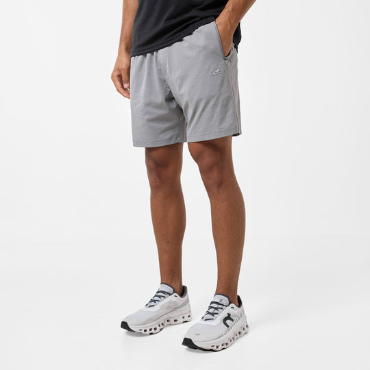 Men's Grey Endurance Short Closure London Front View