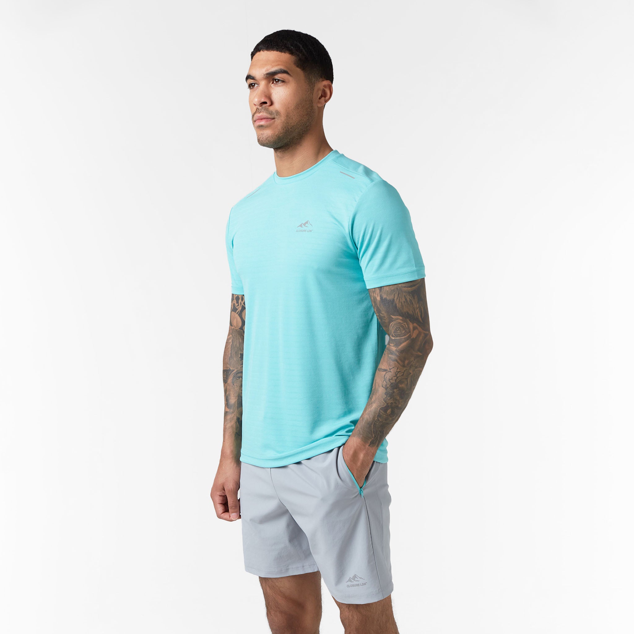 Training Twinset Aqua Grey