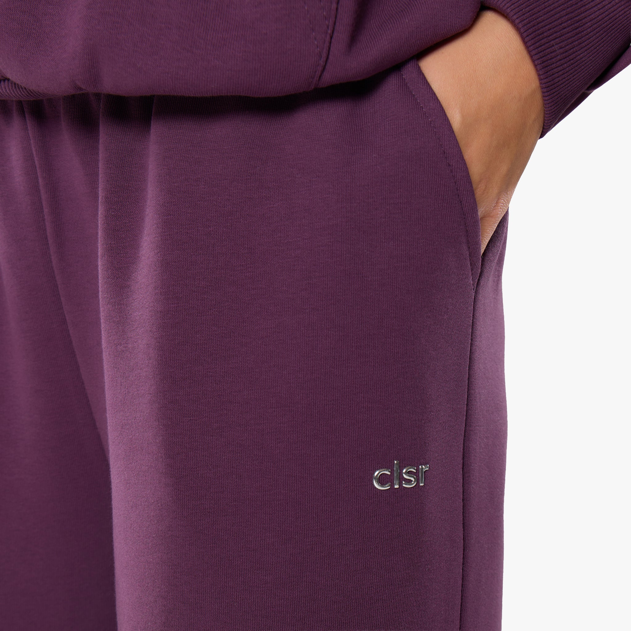 Java Plum Color Tracksuit Essential Logo Tracksuit | Plum – Closure London