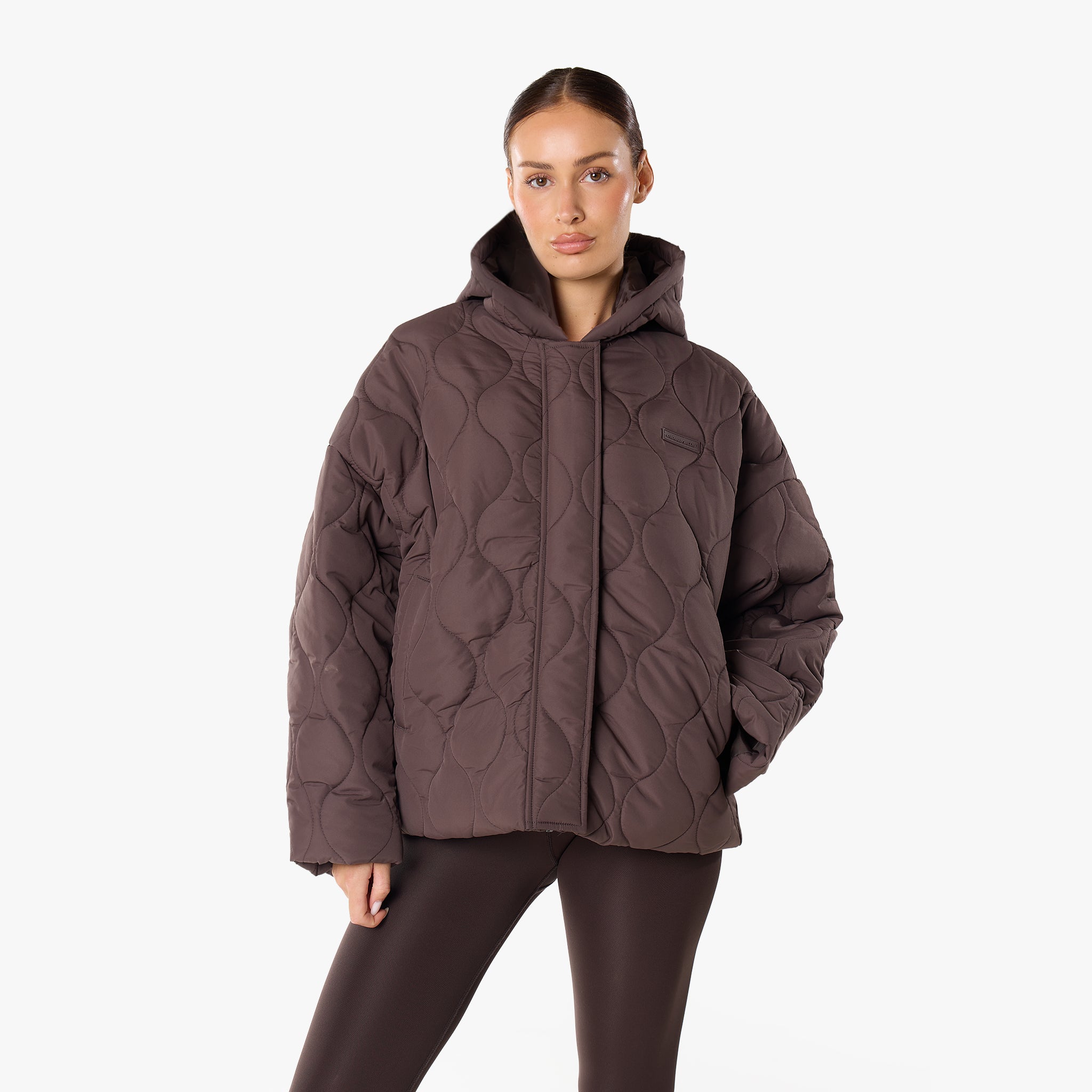 Onion Quilt Puffer Coffee