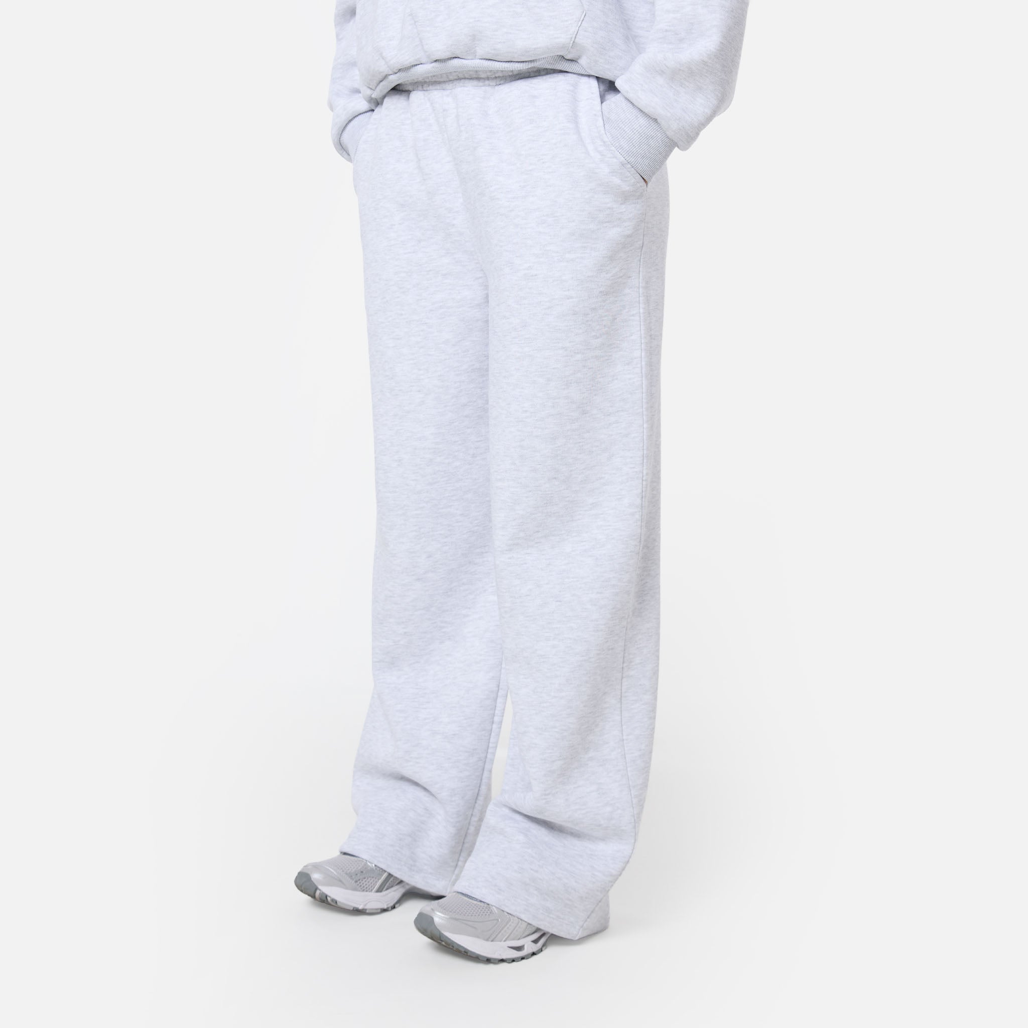 Core Open Hem Jogger | Grey Marl