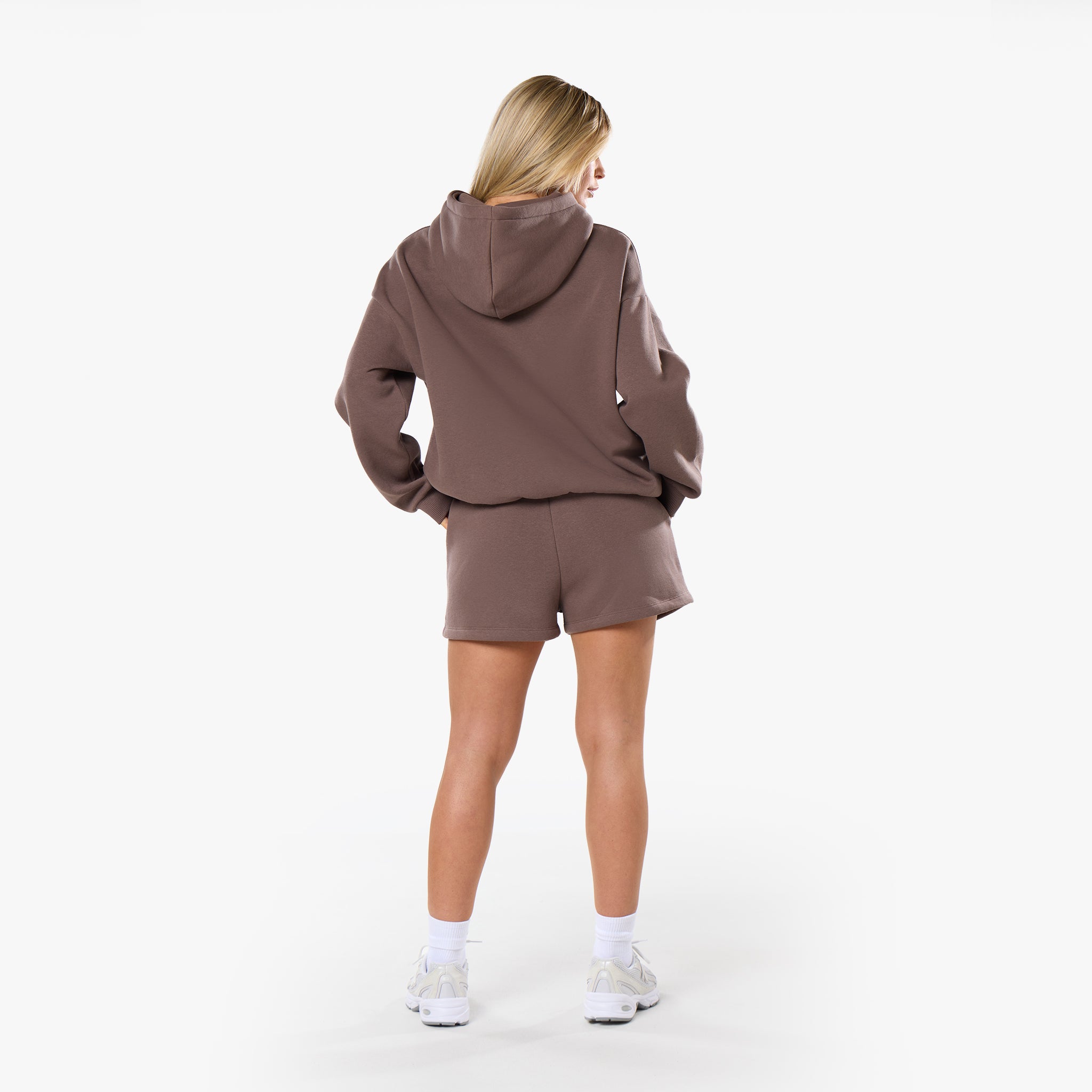 Varsity Cherry Hoodie Twinset | Mocha – Closure London