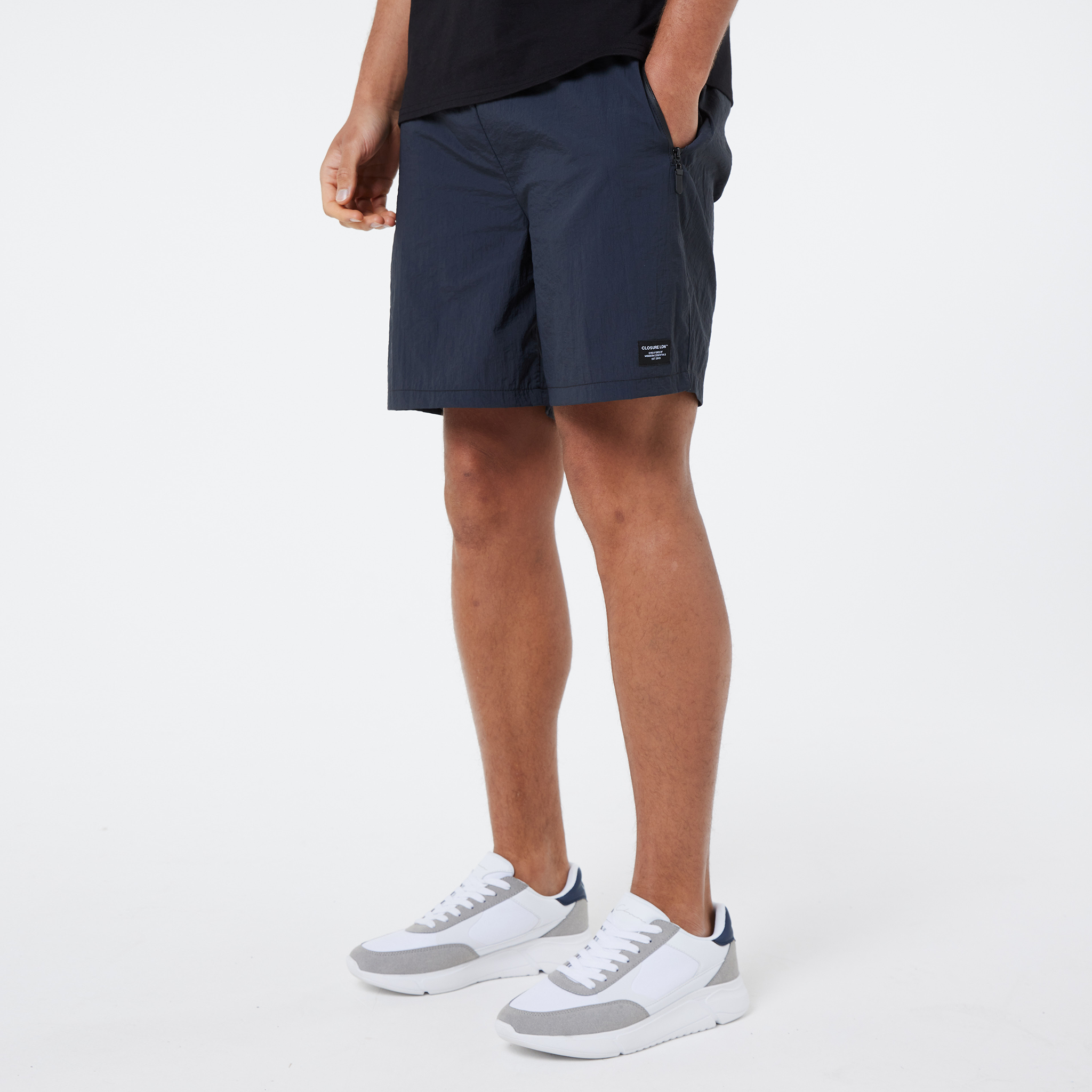 Swim shorts zipper sales pockets