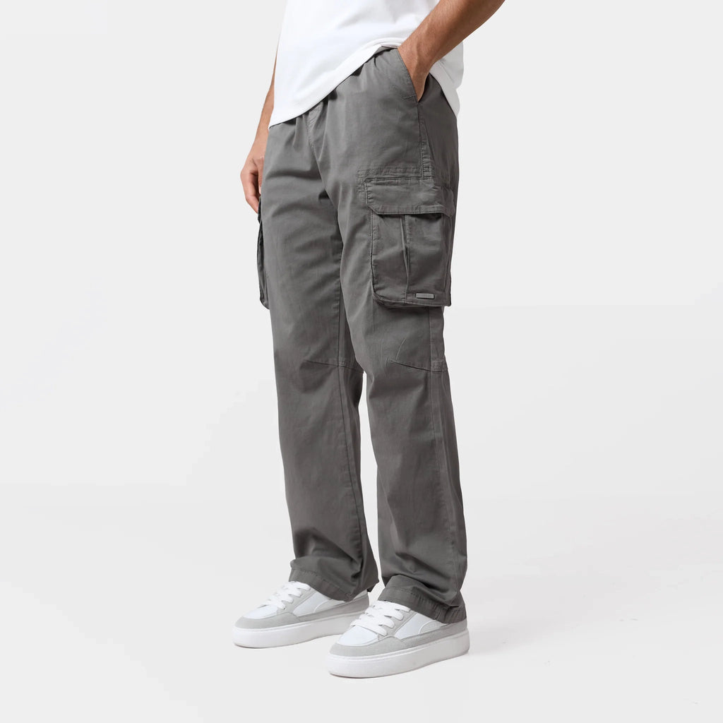 【美品】OPEN Yy LINEN CARGO PANTS CHARCOAL M Twill Open Hem Cargo Pant | Olive – Closure London