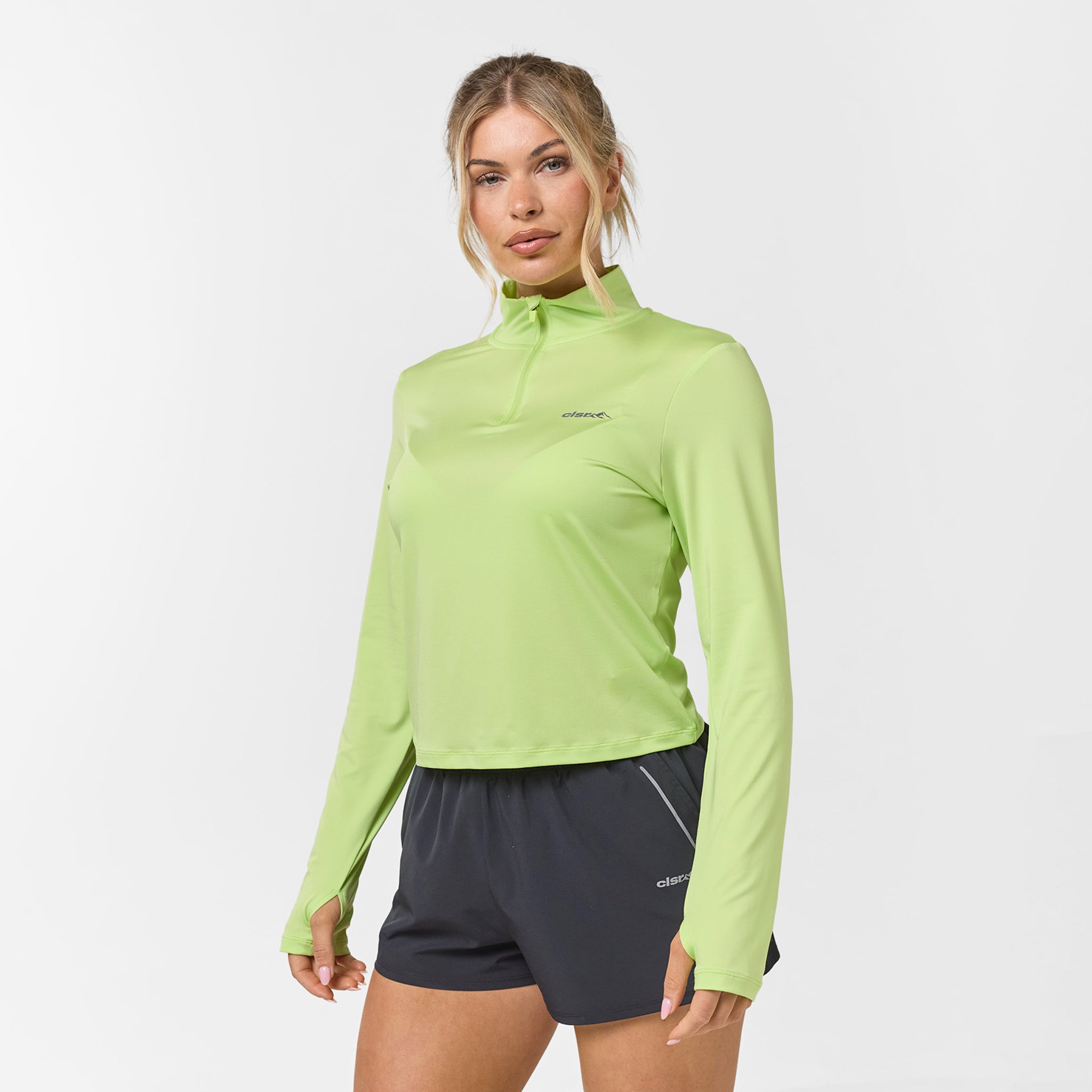 Performance 1 4 Zip Top Matcha
