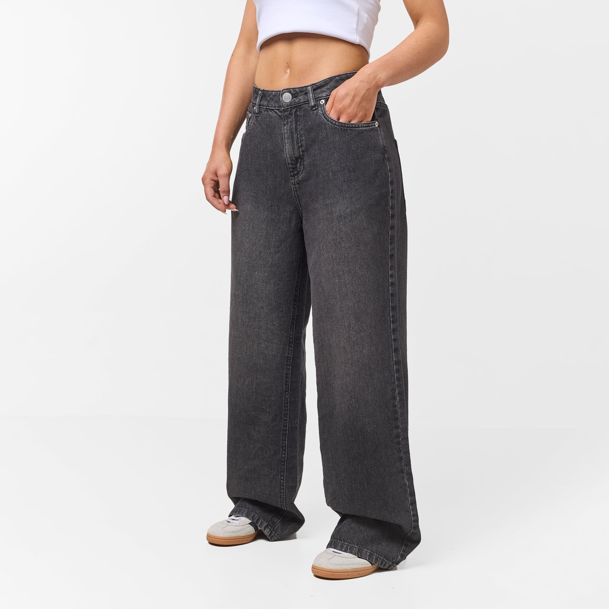 Relaxed Fit Denim Jeans Wash