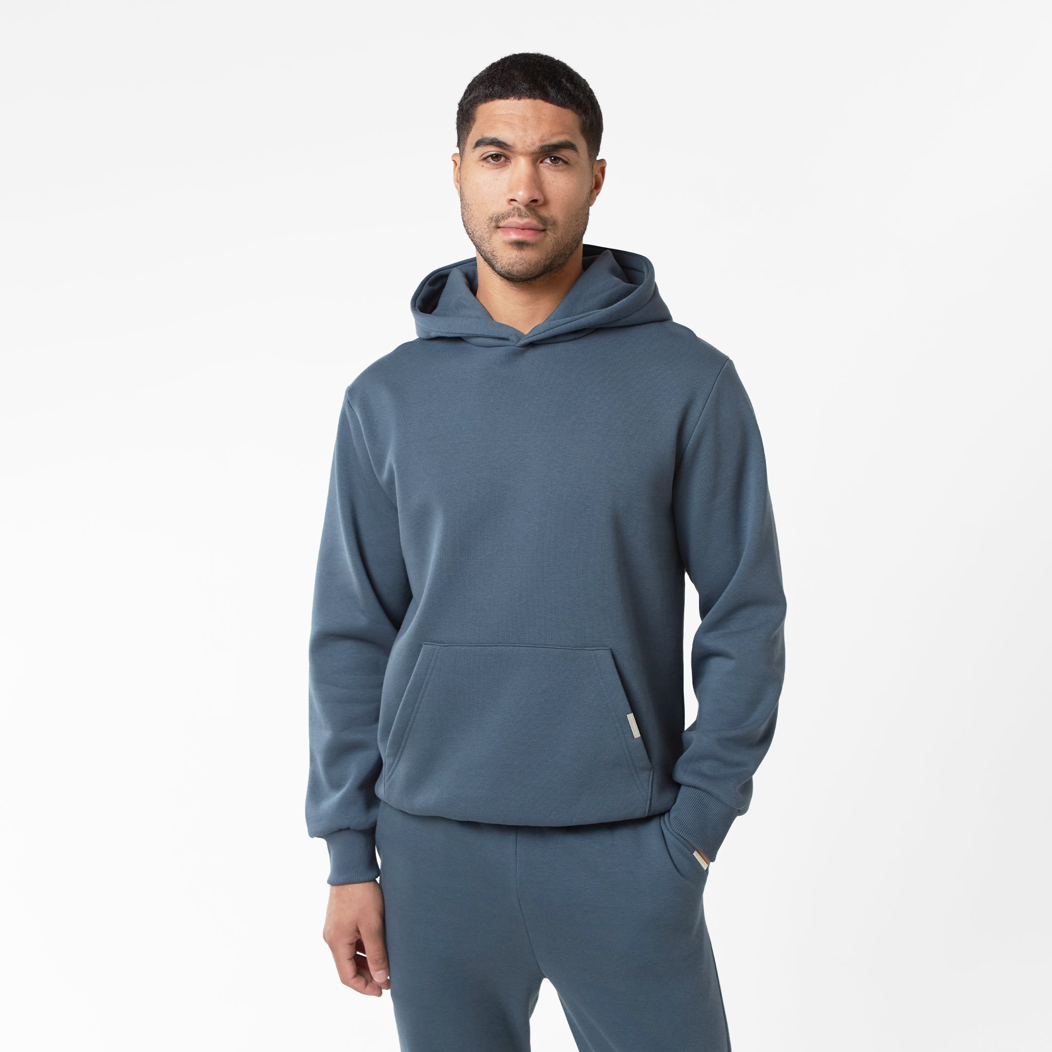 Relaxed Fit Hoodie Steel