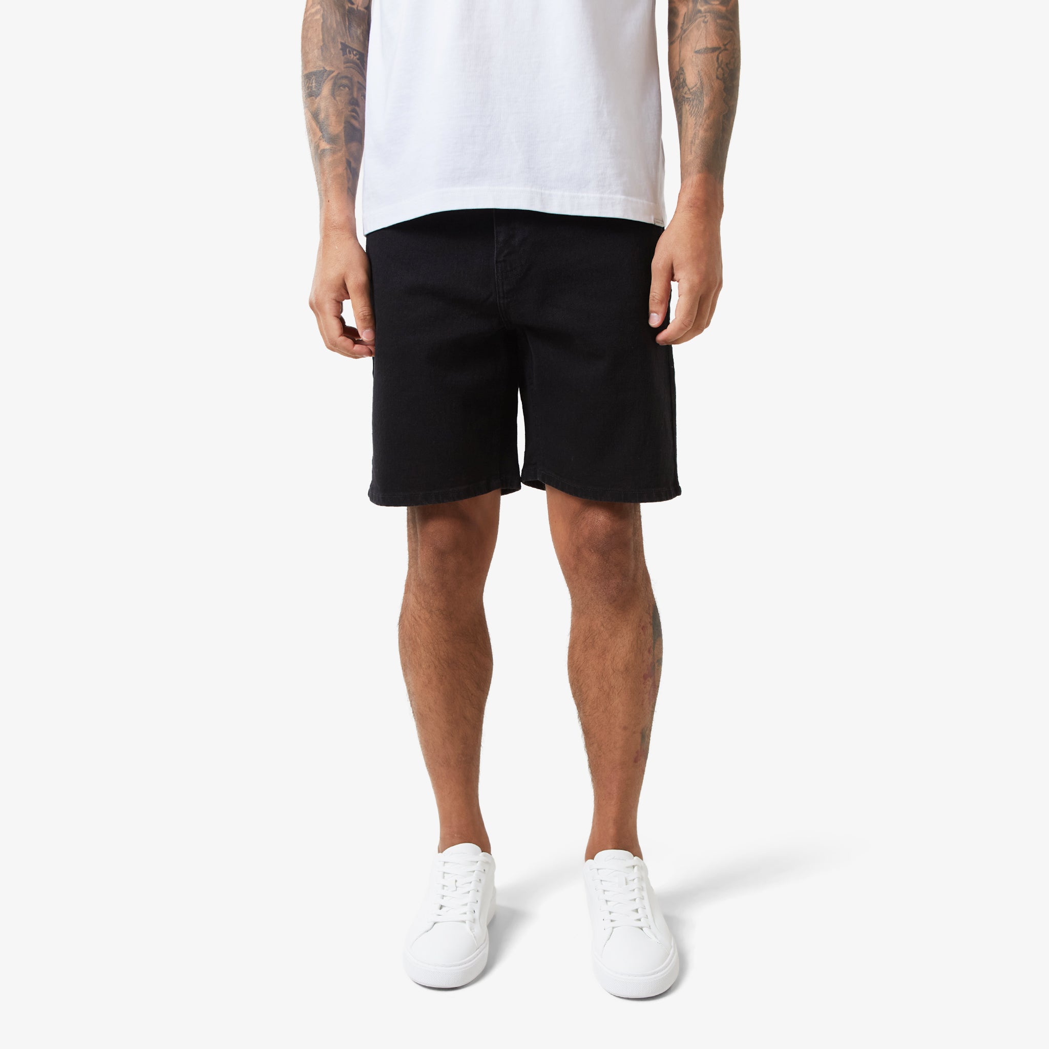Relaxed Fit Denim Short