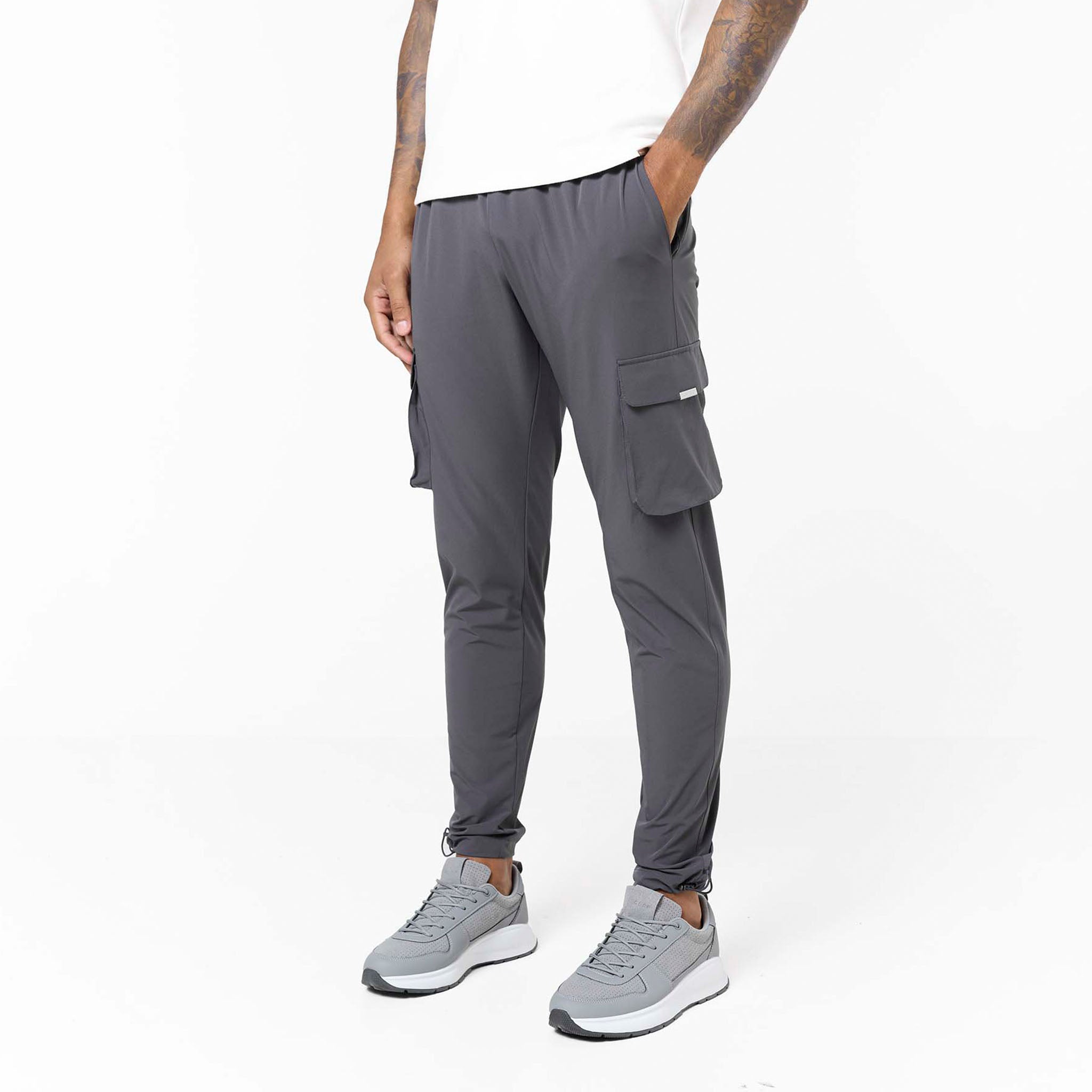 Stretch Tech Cargo Pant Dark Grey