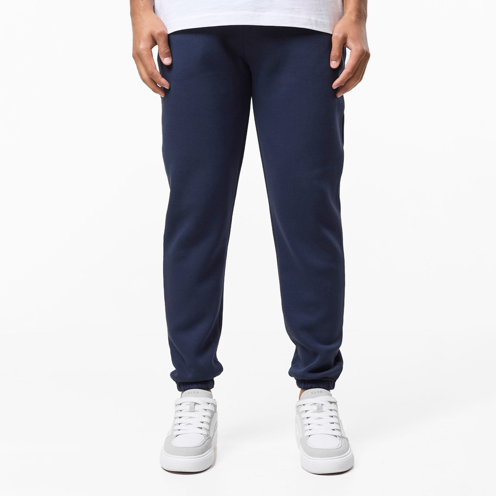 Relaxed Fit Cuffed Jogger Navy – Closure London