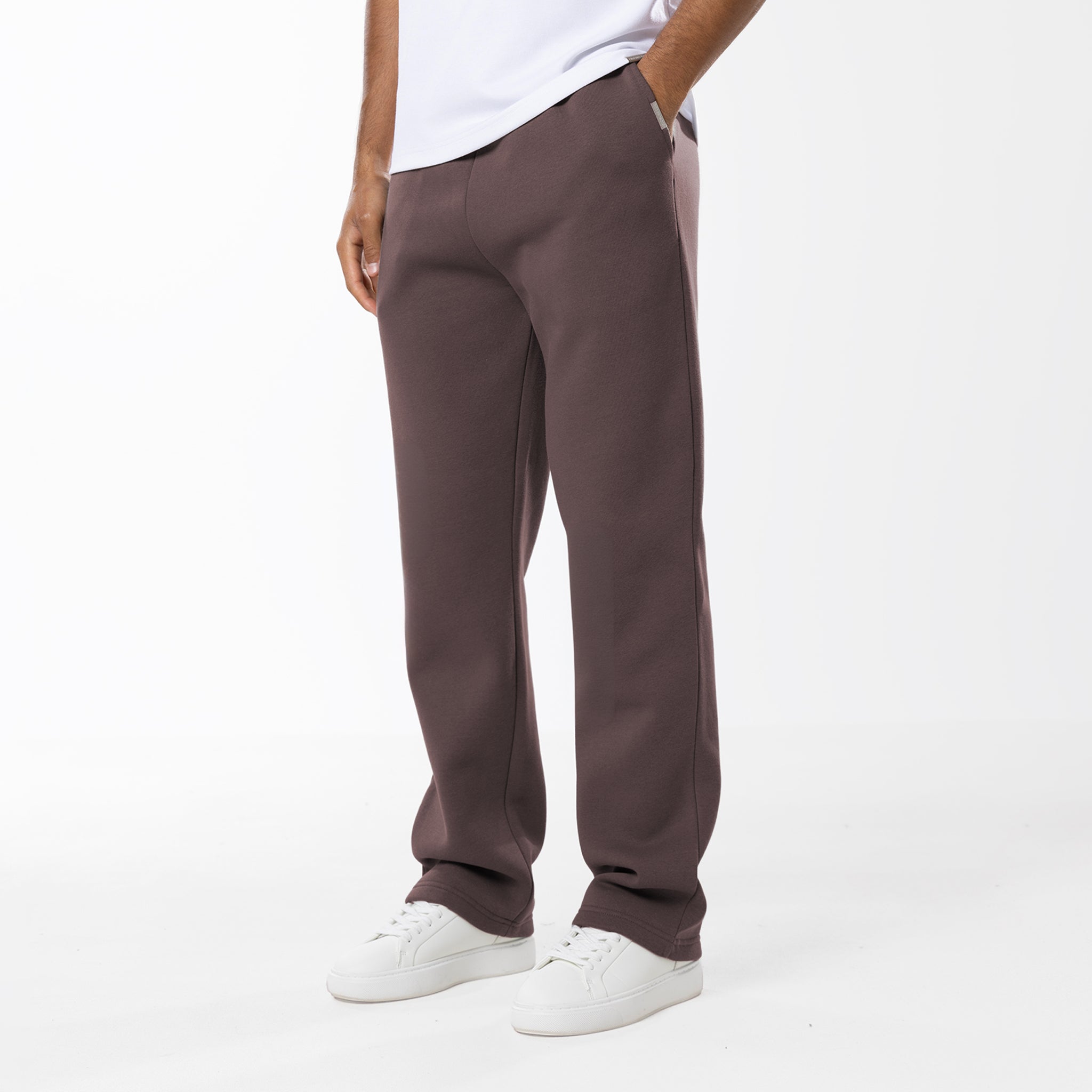 Relaxed Fit Open Hem Jogger Dark