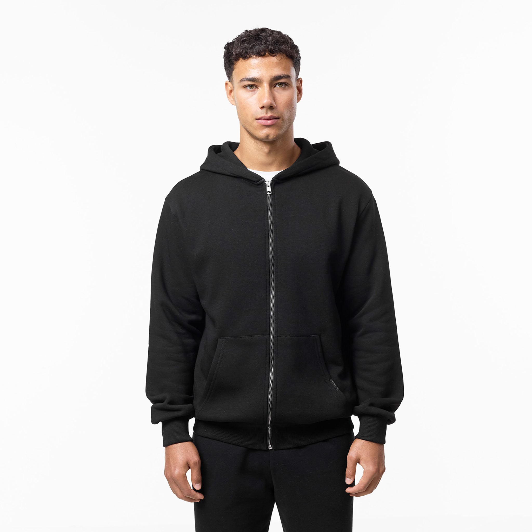 Relaxed Full Zip Hoodie