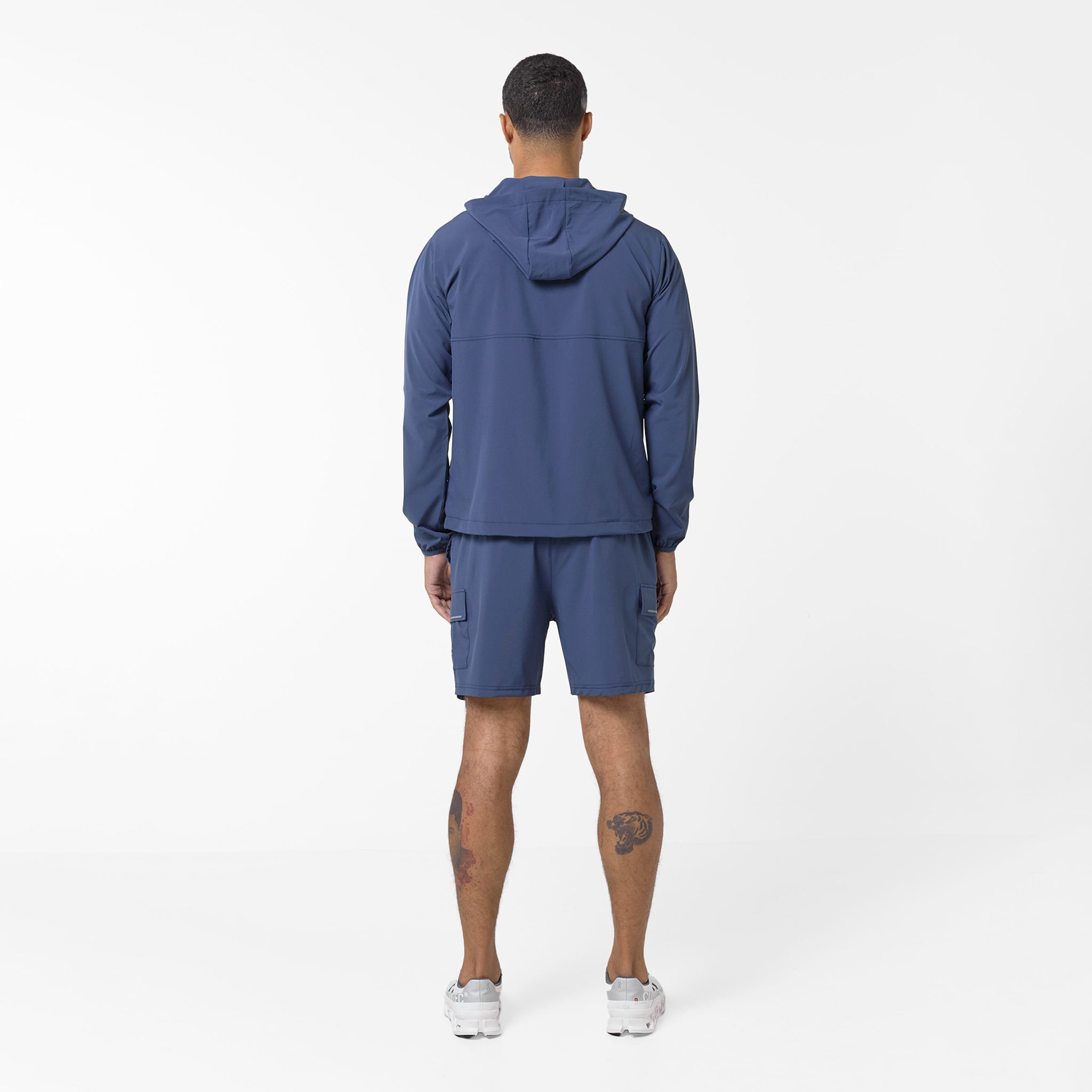 Tech Windbreaker Twinset | Navy – Closure London