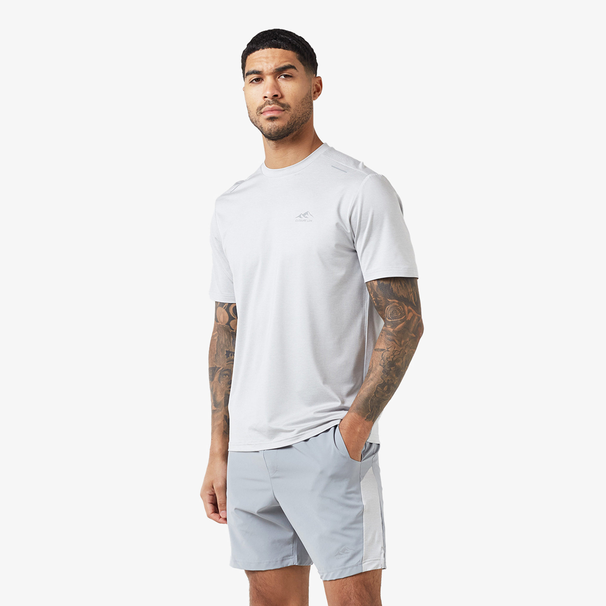 Space Dye Training Twinset Ice