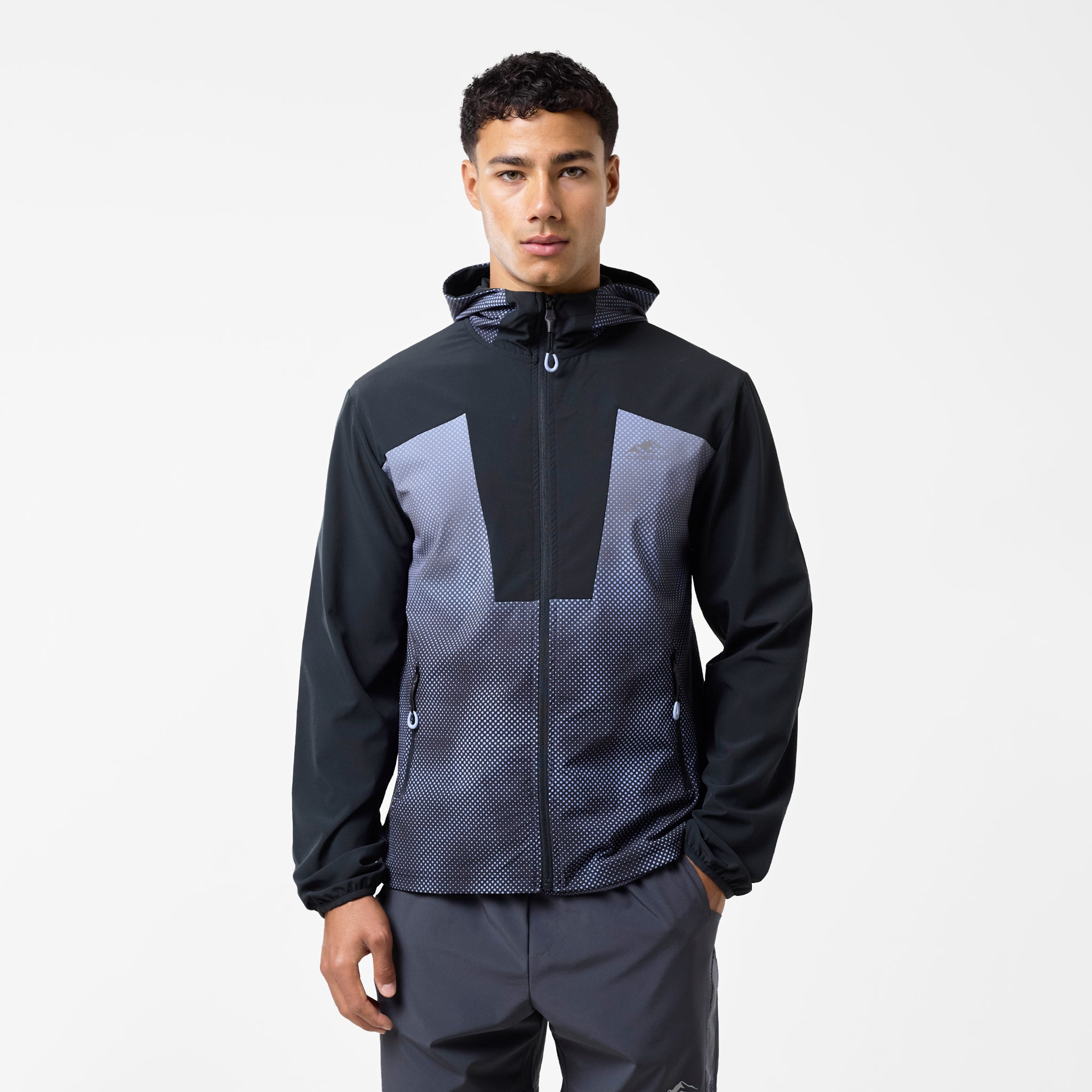 Bitmap Windbreaker Graphite Lilac