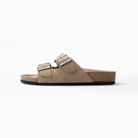 Men's Stone Premium Strap Sandal  Closure London  Front View