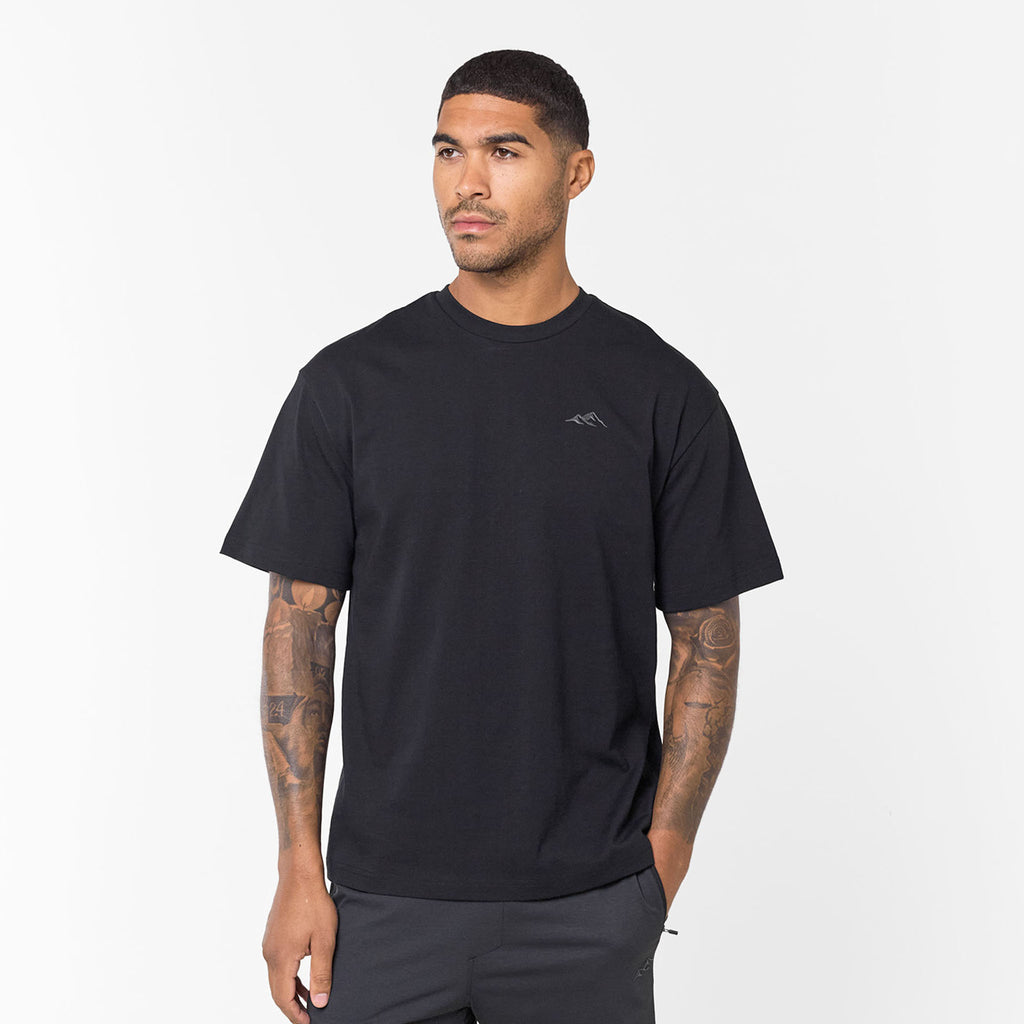 Men's Black  Core Mountain T-Shirt  Closure London  Front View