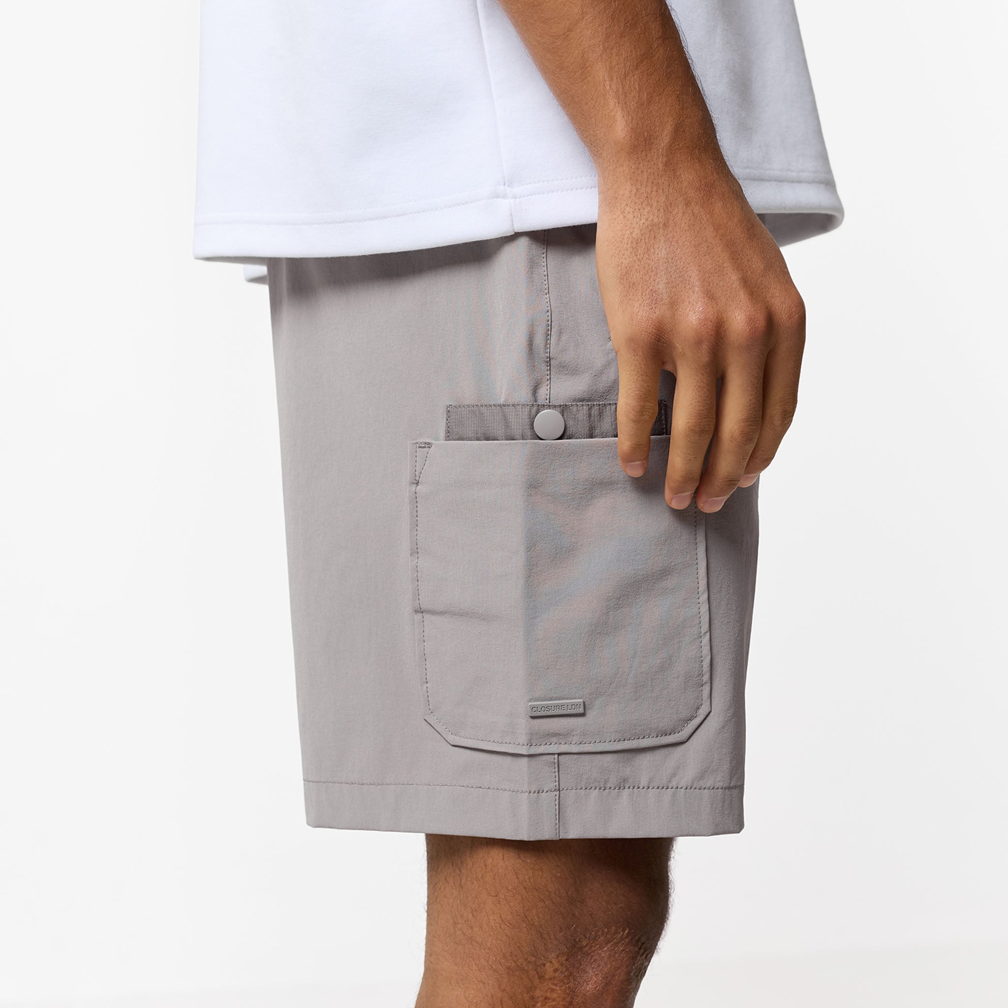 Pocket Tech Double Pocket Tech Short | Stone – Closure London