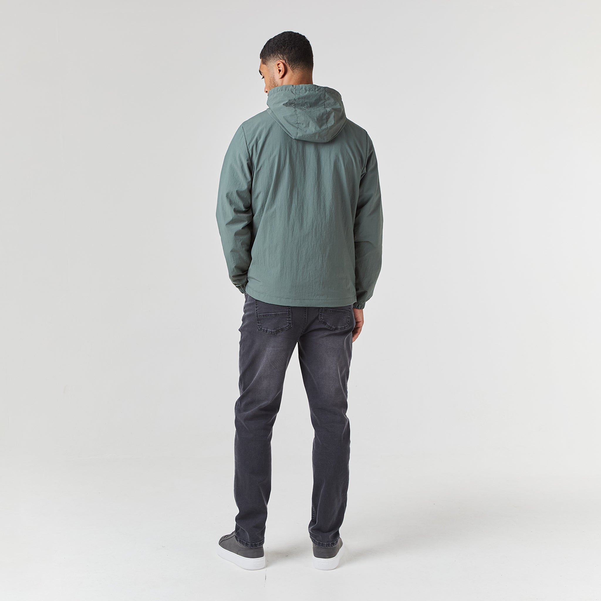 Tech Utility Jacket Sage – Closure London - Main Image