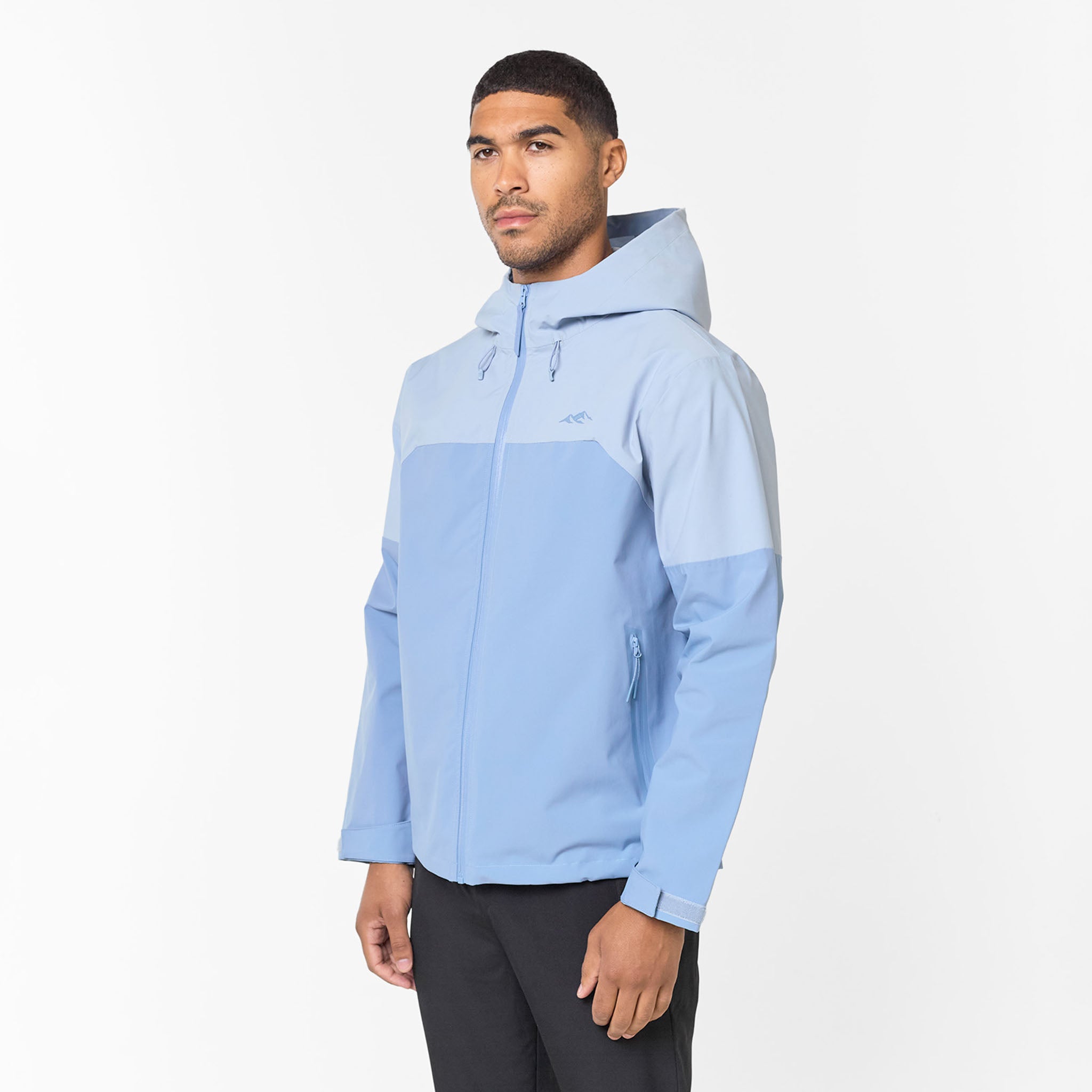 Hard Shell Jacket Blue Layered Shell Sport Jacket 2.0 | Dusty Blue/Blue – Closure London