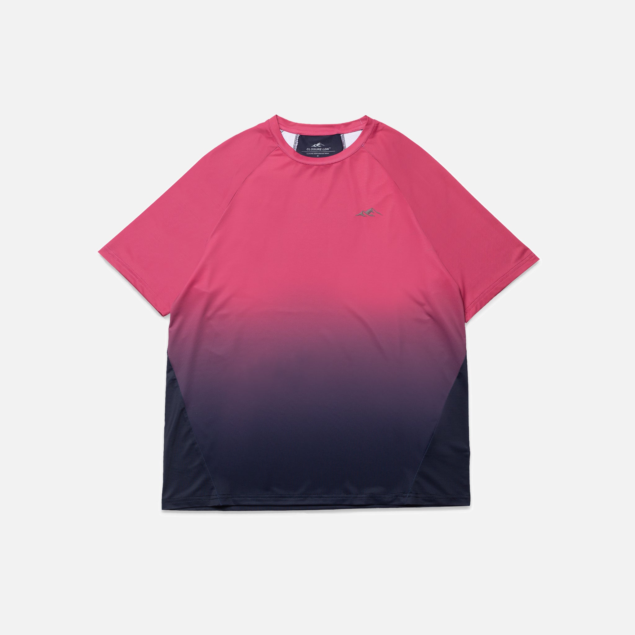 Gradient Motion T-Shirt Black/Red