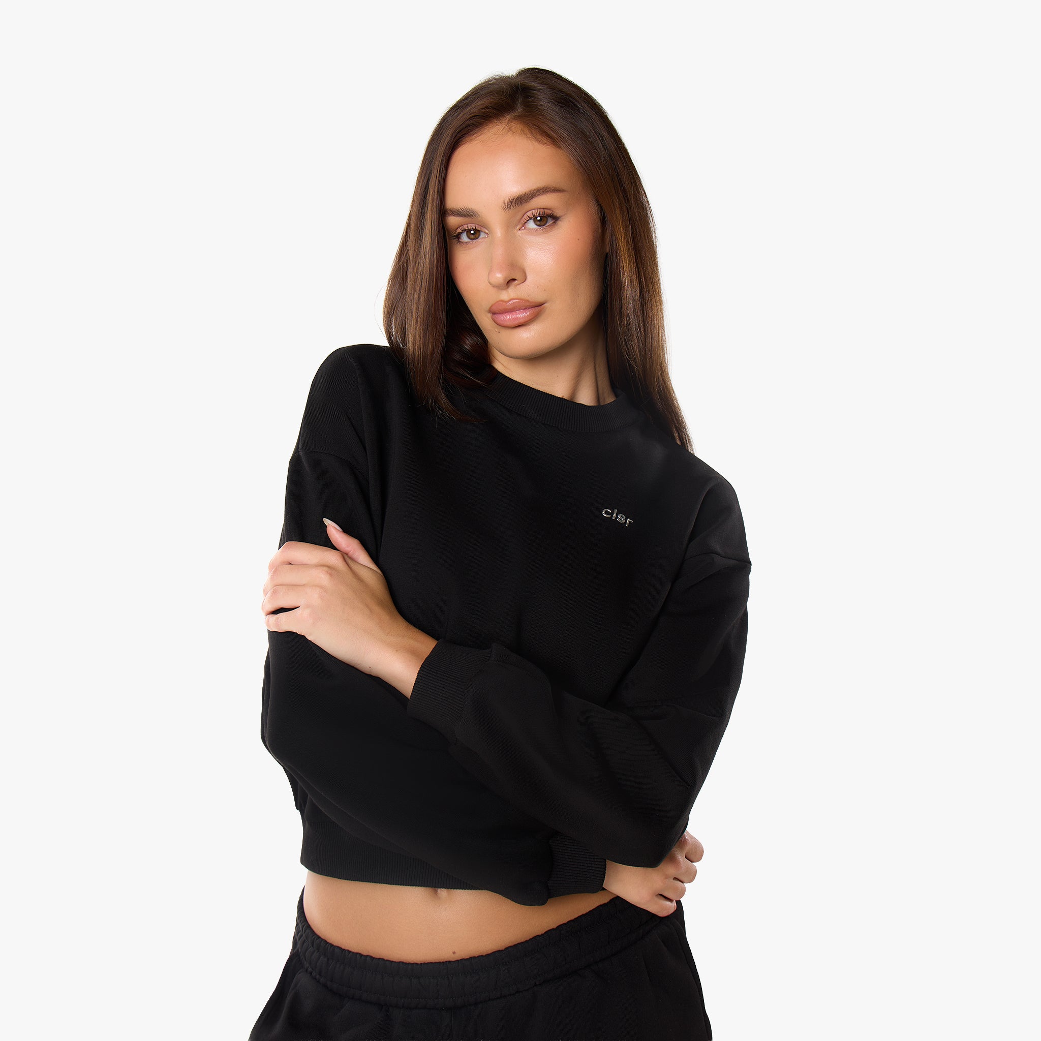 Essential Logo Sweatshirt | Black – Closure London