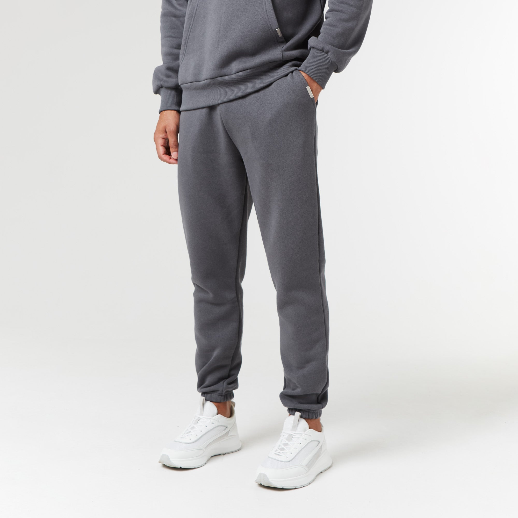 Relaxed Fit Cuffed Jogger Graphite