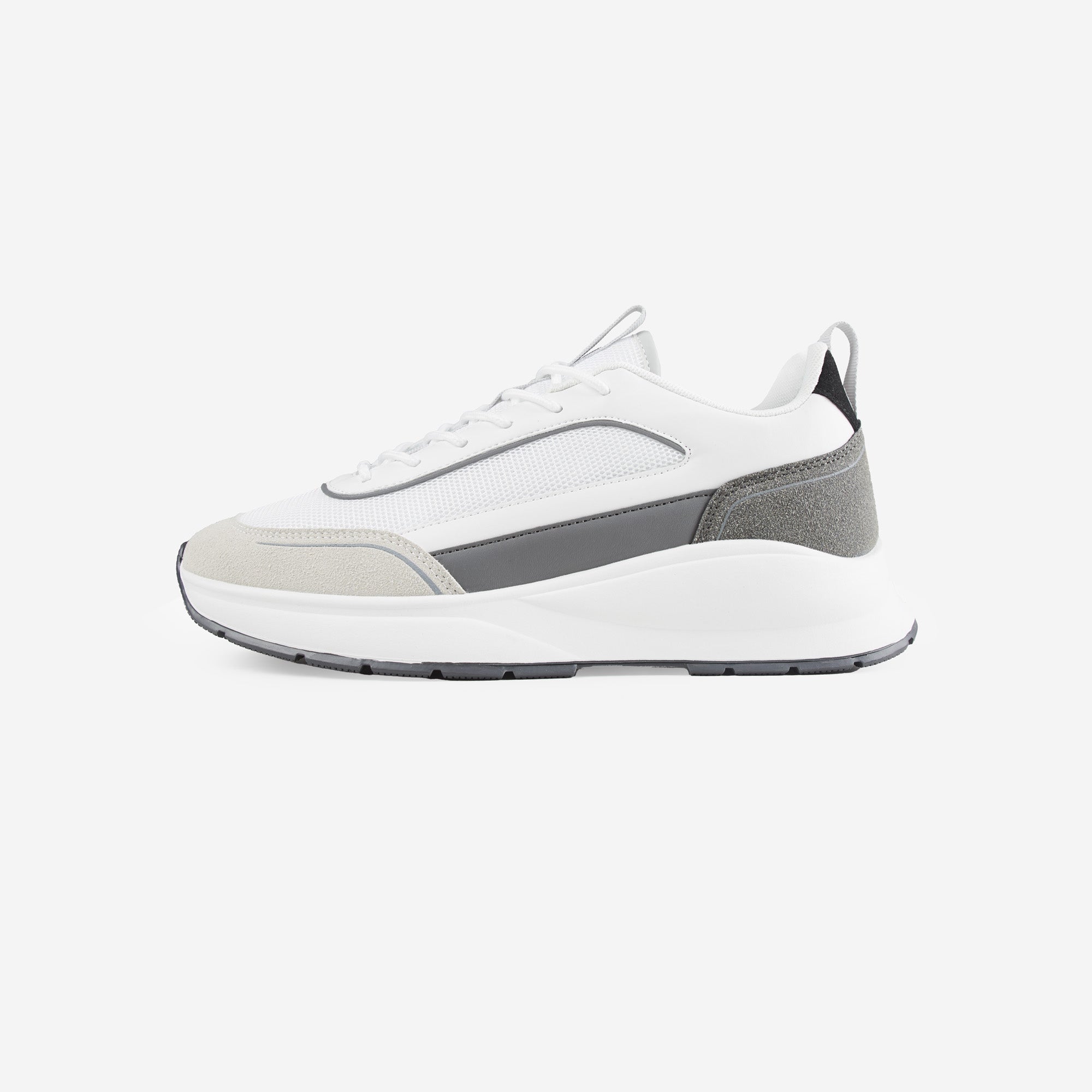 Premium Tech Runner White Charcoal
