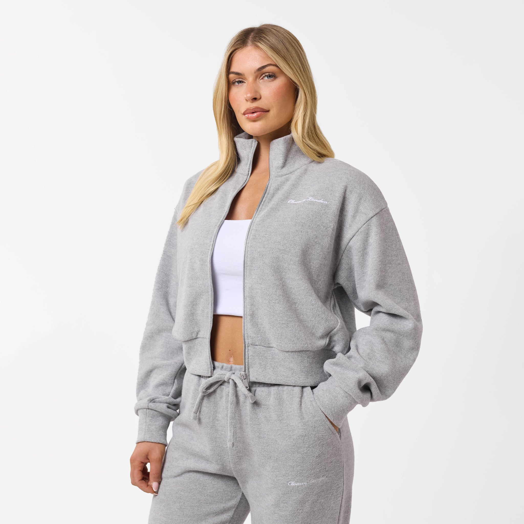 Soft Knit Bomber Marl