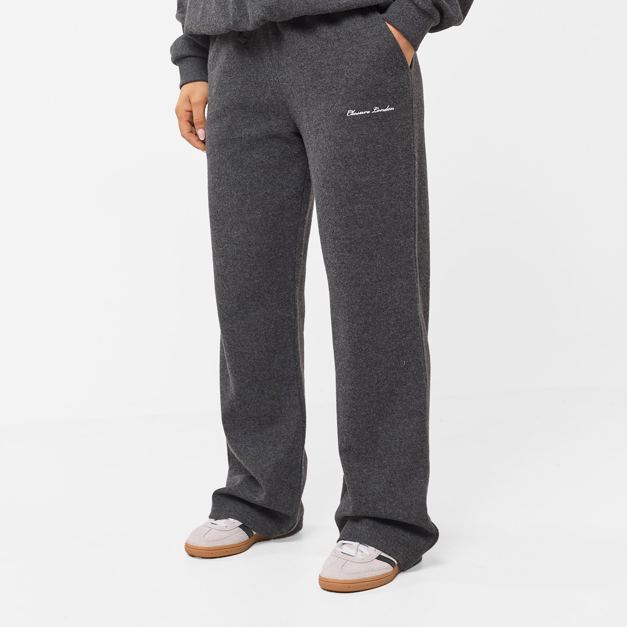Soft Knit Wide Leg Pant