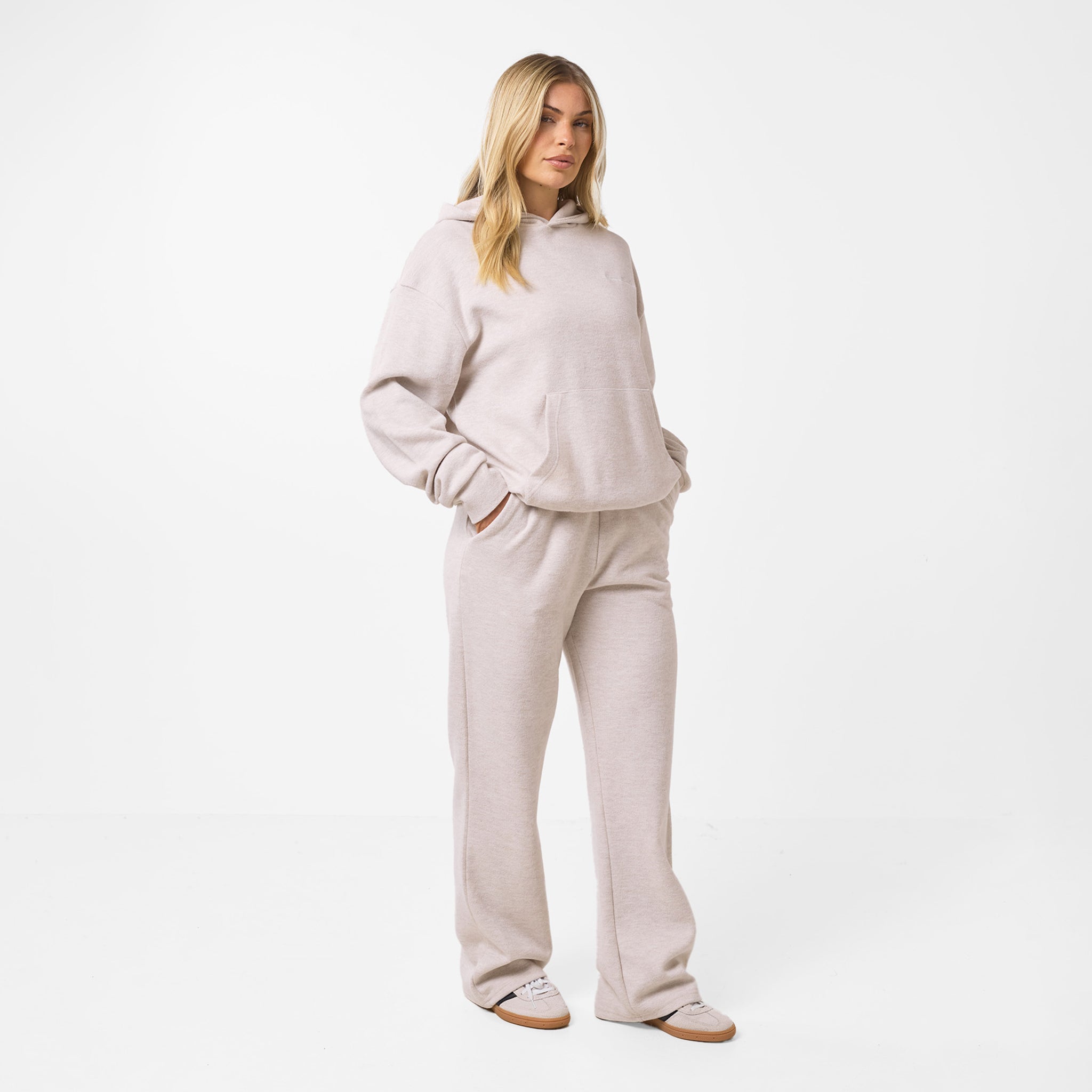 Soft Knit Tracksuit Oatmeal