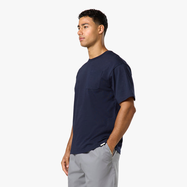 Smart Pocket T-Shirt | Navy – Closure London