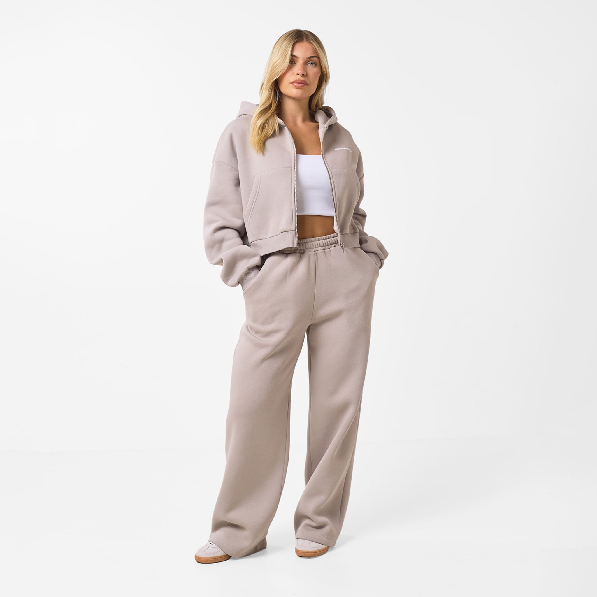 Stacked Crop Tracksuit
