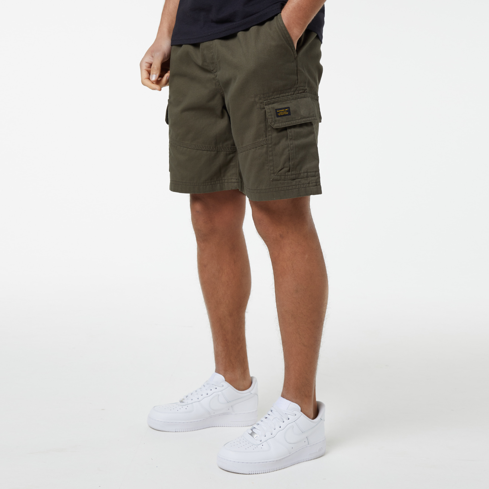 Utility Cargo Short Khaki Closure London