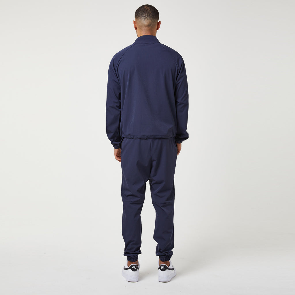 Back of mens utility twin set in Navy
